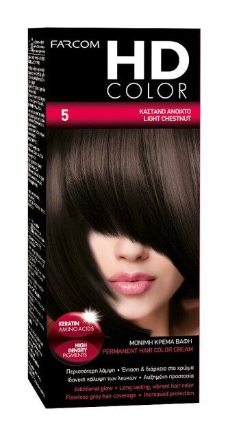 Farcom HD Hair Color 60ML 5