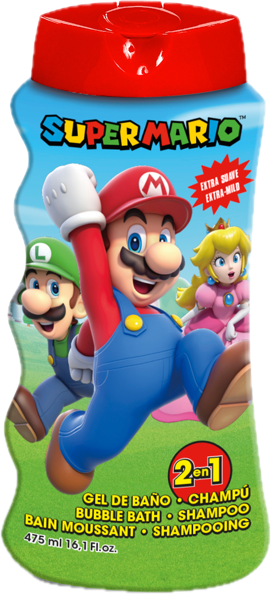 Lorenay Shampoo & Bubble Bath Super Mario 475ML